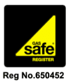 Gas Safe Register company logo.