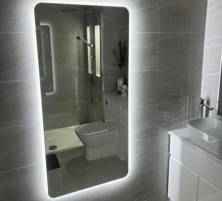 Photo of a modern bathroom that's been fitted in Southampton.